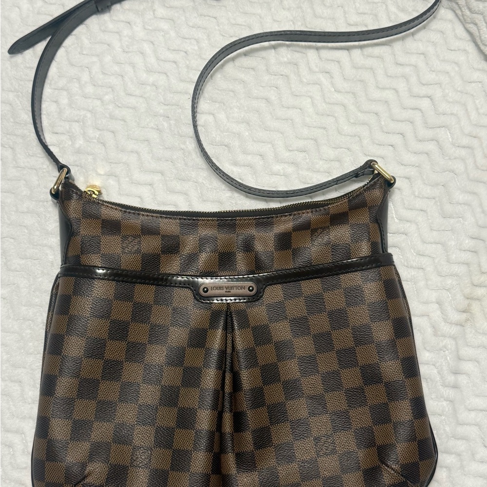 Louis Vuitton Brown Checkered Crossbody Bag